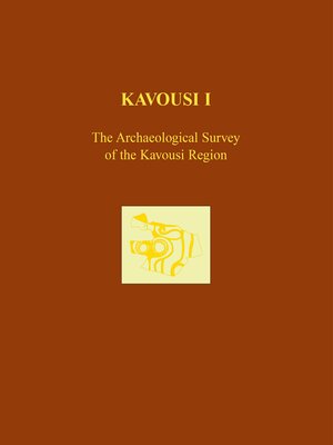 cover image of Kavousi I